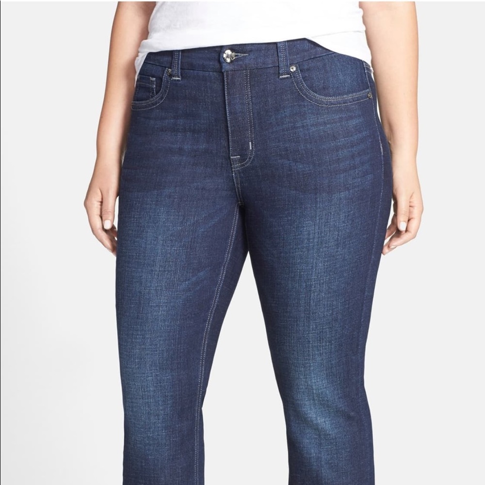Melissa McCarthy Seven7 Plus size Slim Boot jeans